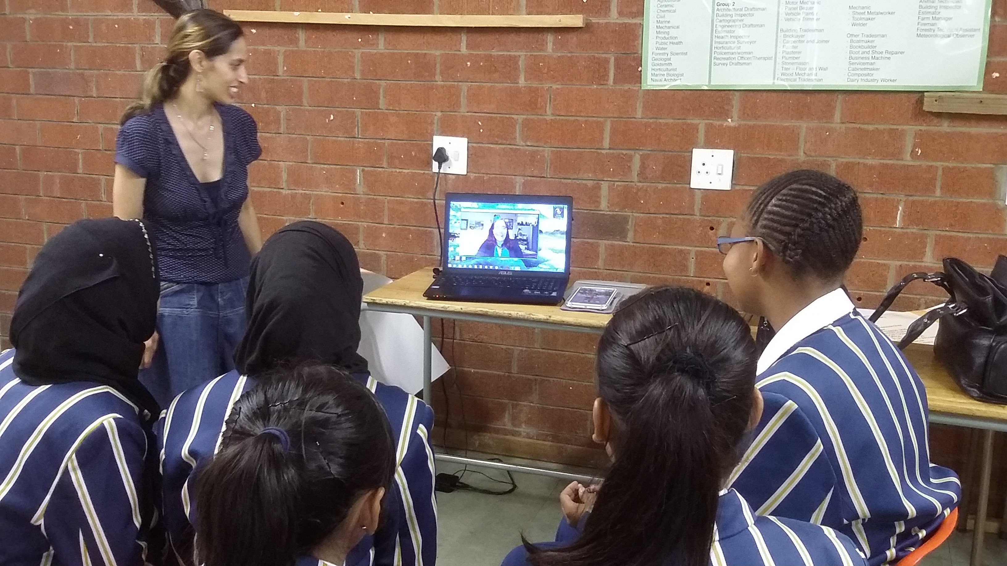 Skyping with mentors